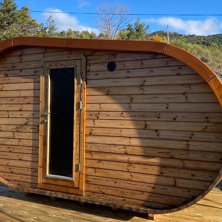 Camping Les Hauts De Rosans Dış mekan fotoğraf
