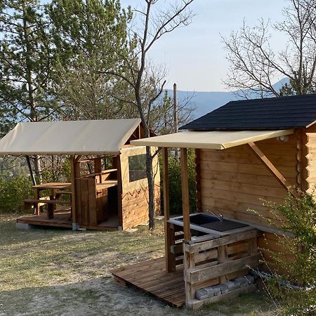 Camping Les Hauts De Rosans Dış mekan fotoğraf