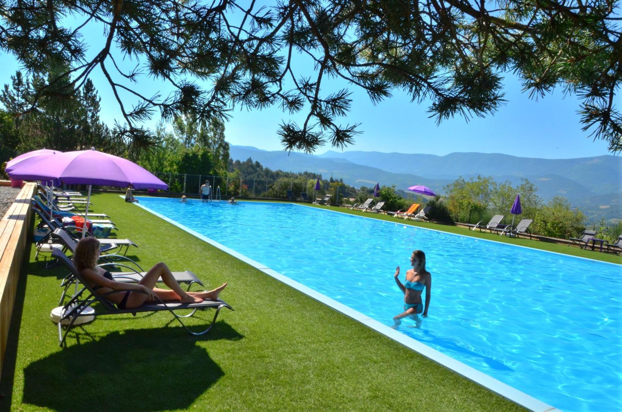 Camping Les Hauts De Rosans Dış mekan fotoğraf